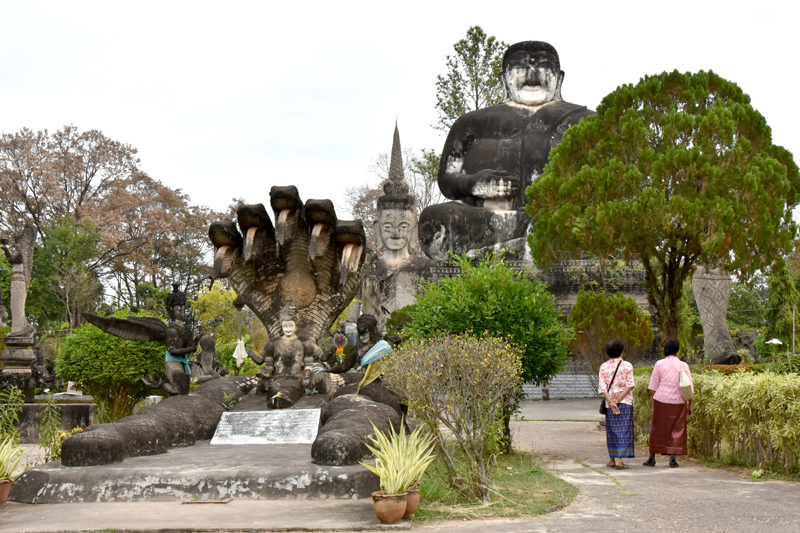 Parc de sculptures Sala Keokou. Nong Khai. ThaÏlande. Photo Serge Panarotto..