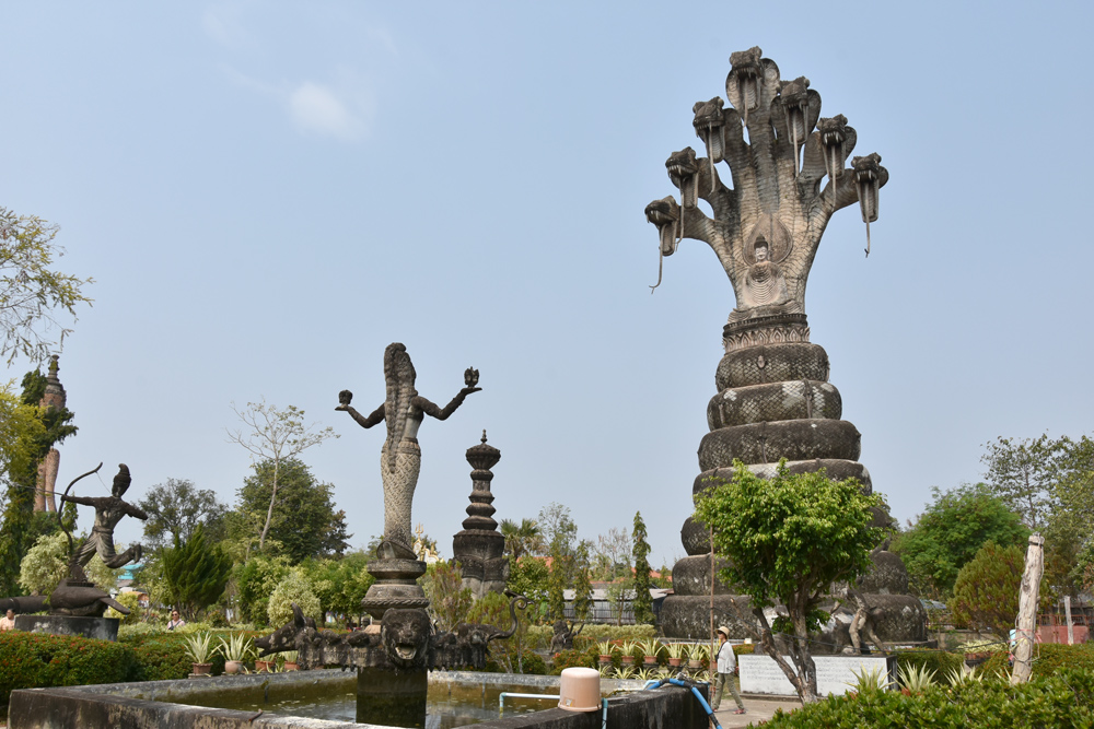 Parc de sculptures Sala Keokou. Nong Khai. ThaÏlande. Photo Serge Panarotto.
